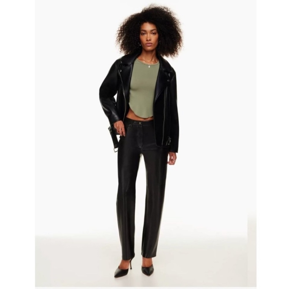 Aritzia Melina Faux Leather Pant